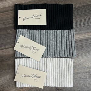 NWT 3pk Universal Thread Ribbed Knit Headband